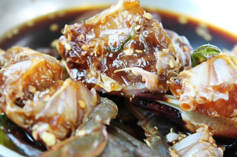 韩国美食酱蟹