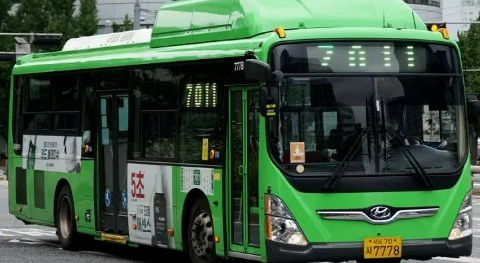 绿色公交车 마을버스
