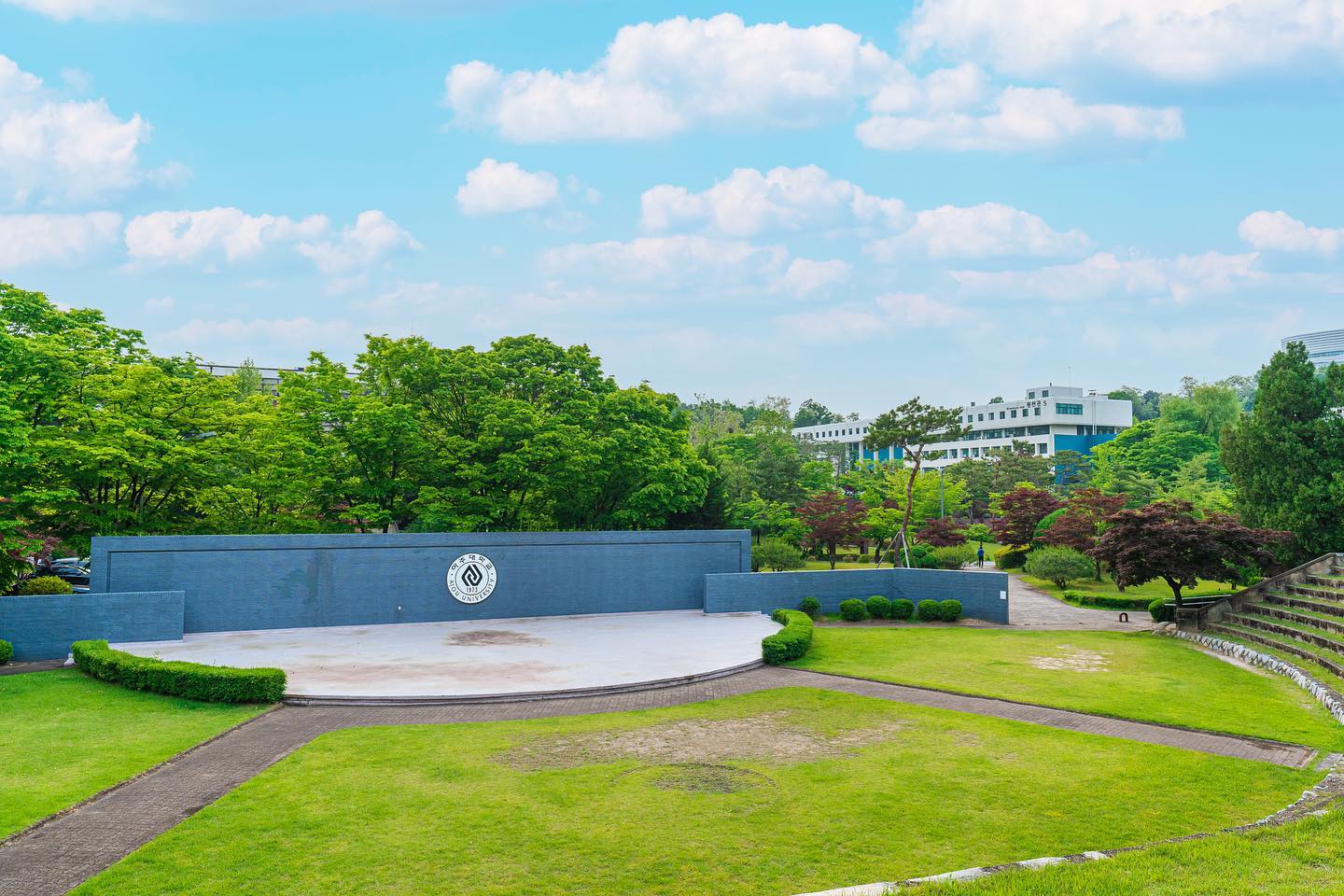 韩国留学亚洲大学学校美景来了，快来欣赏一下吧！