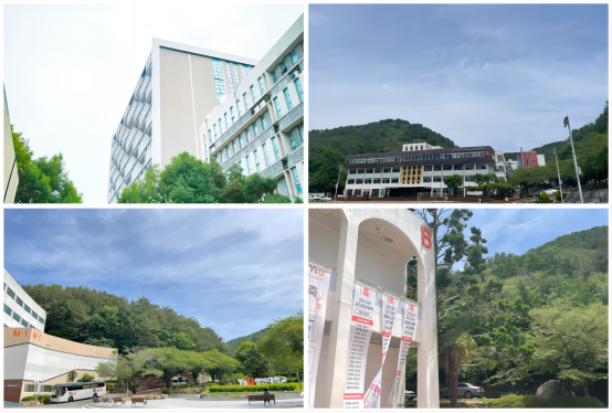 韩国灵山大学校园环境. 韩国灵山大学校园环境.