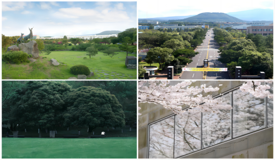 济州大学校园环境 济州大学校园环境