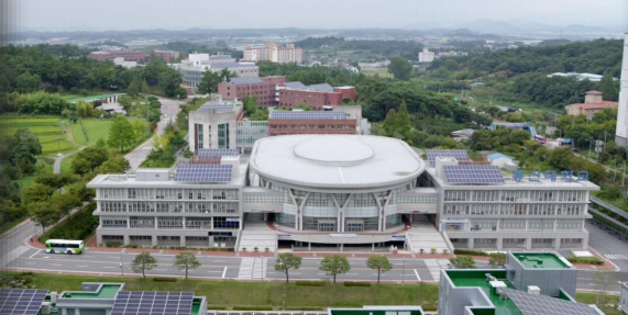 韩国东新大学双语授课专升本招生安排(图1) 东新简章校园.png